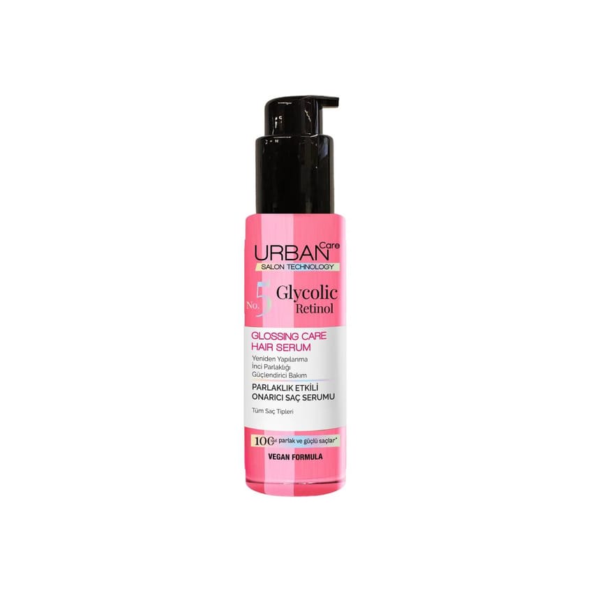 URBAN CARE Glossing Care Hair Serum No. 5 Glycolic + Retinol 100ml