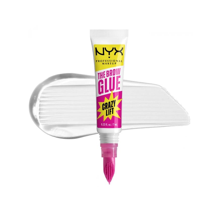 NYX The Brow Glue Crazy Lift Brow Lamination Gel – Transparent – 7 mL