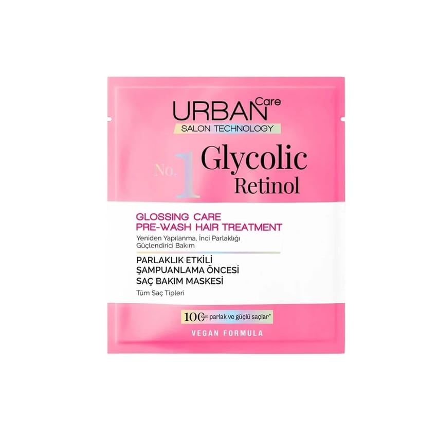 ماسك ما قبل غسل الشعر للتنعيم واللمعان URBAN CARE Glycolic & | hair-mask | hair-care | urban-care