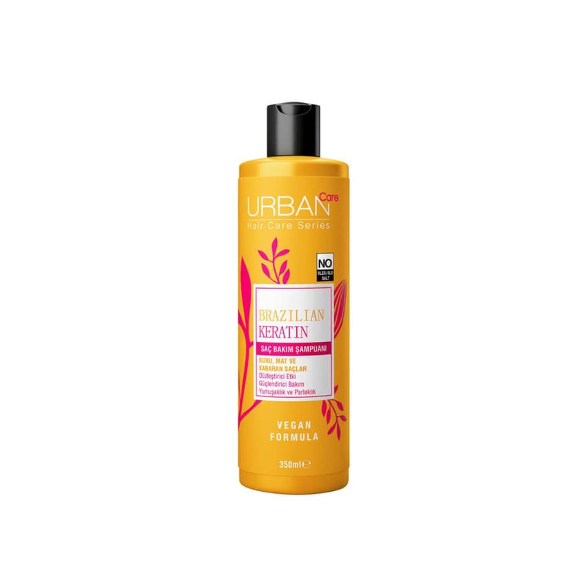 شامبو العناية بالشعر بالكيراتين البرازيلي – 350 مل | shampoo-and-conditioner | hair-care | urban-care