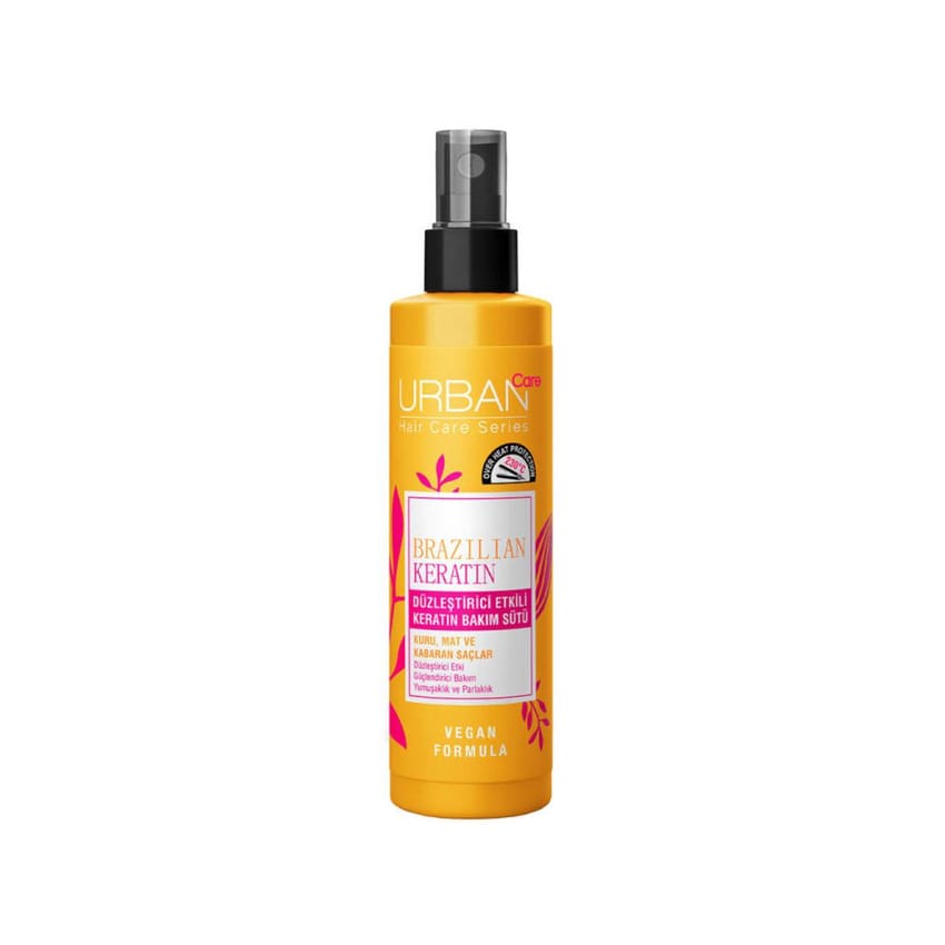 حليب العناية بالشعر بالكيراتين البرازيلي – 250 مل | leave-in | hair-care | urban-care